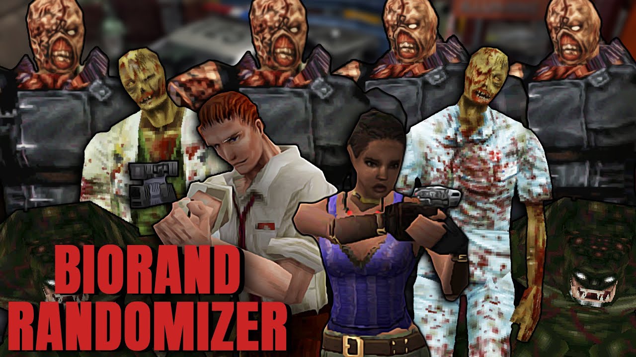 RESIDENT EVIL 3 PERO TODO ALEATORIO!! - MEJORES MOMENTOS RANDOMIZER