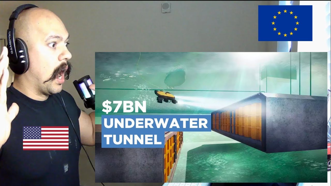 American Reacts To Europe The Insane Scale of Europe’s New Mega Tunnel