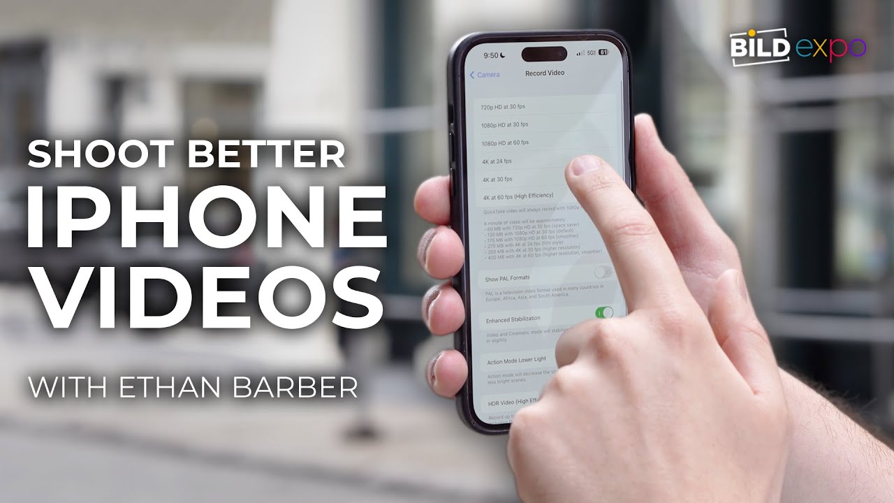 Ethan Barber: How to Capture Better iPhone Video | B&H Bild Expo