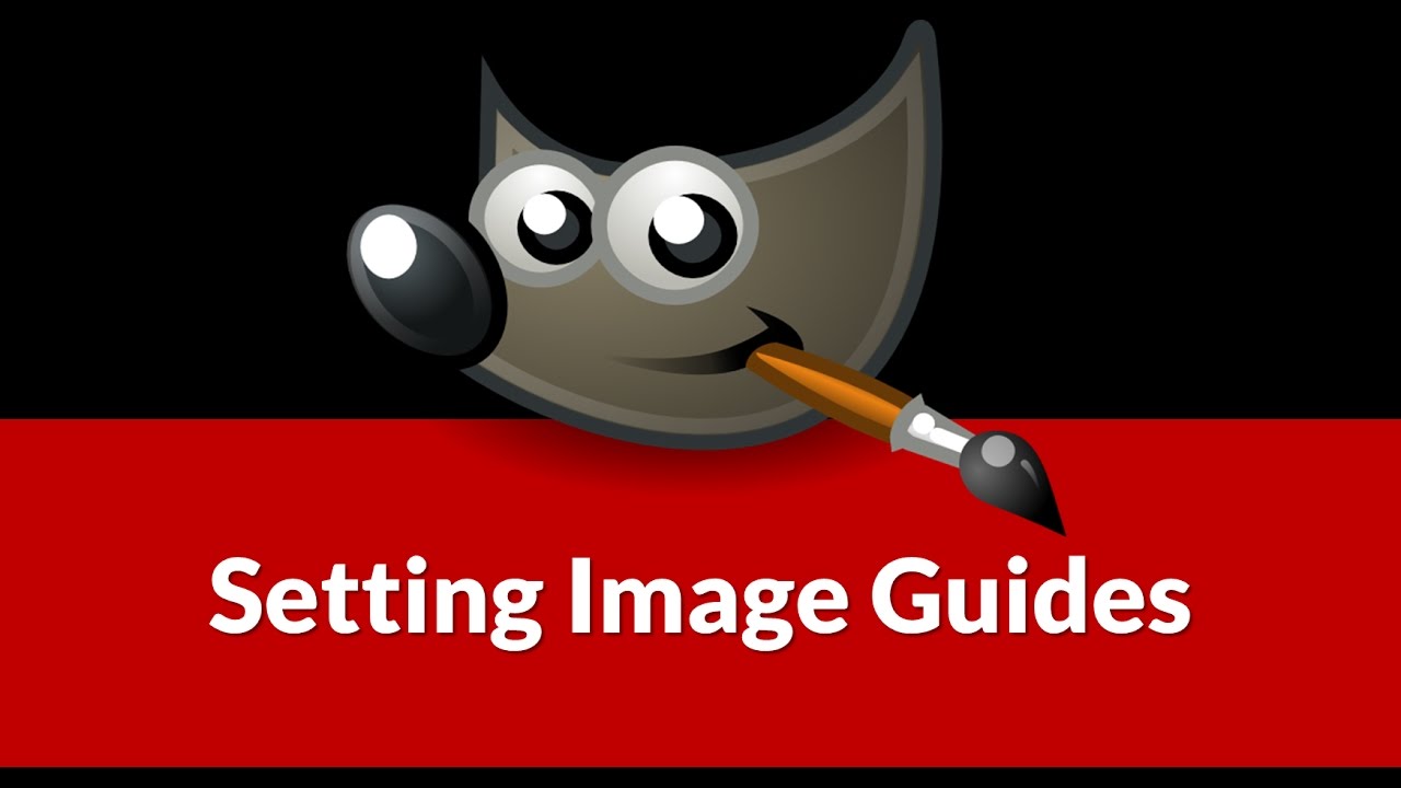 Setting Image Guides in GIMP
