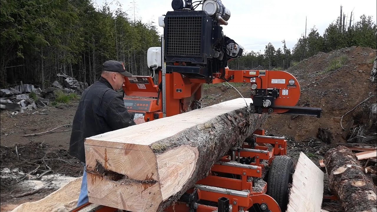 Making 2X4's With A Wood-Mizer