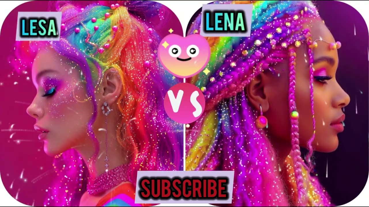 Choose your favourite side Lesa #lana which one totally you#subscribe#comment#like#shere 