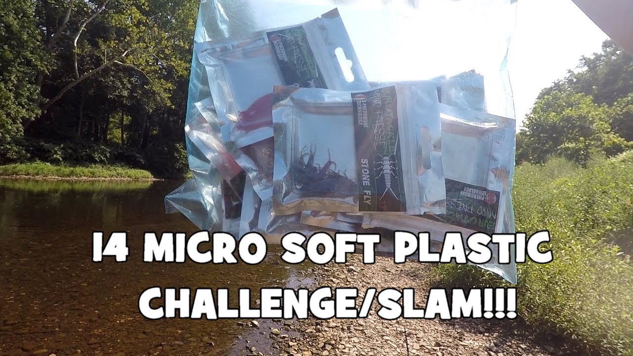 14 MICRO LURES SLAM!!! Fishing with EUROTACKLE's PLASTICS (Give-Away Included) (Langhorne, PA)