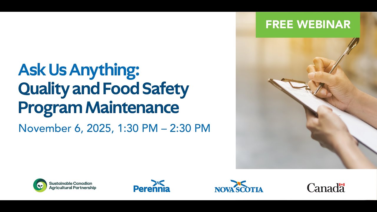 Ask Us Anything: Quality and Food Safety Program Maintenance