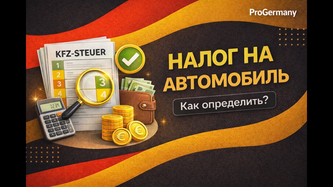 Налог на автомобиль в Германии — как рассчитать и оплатить