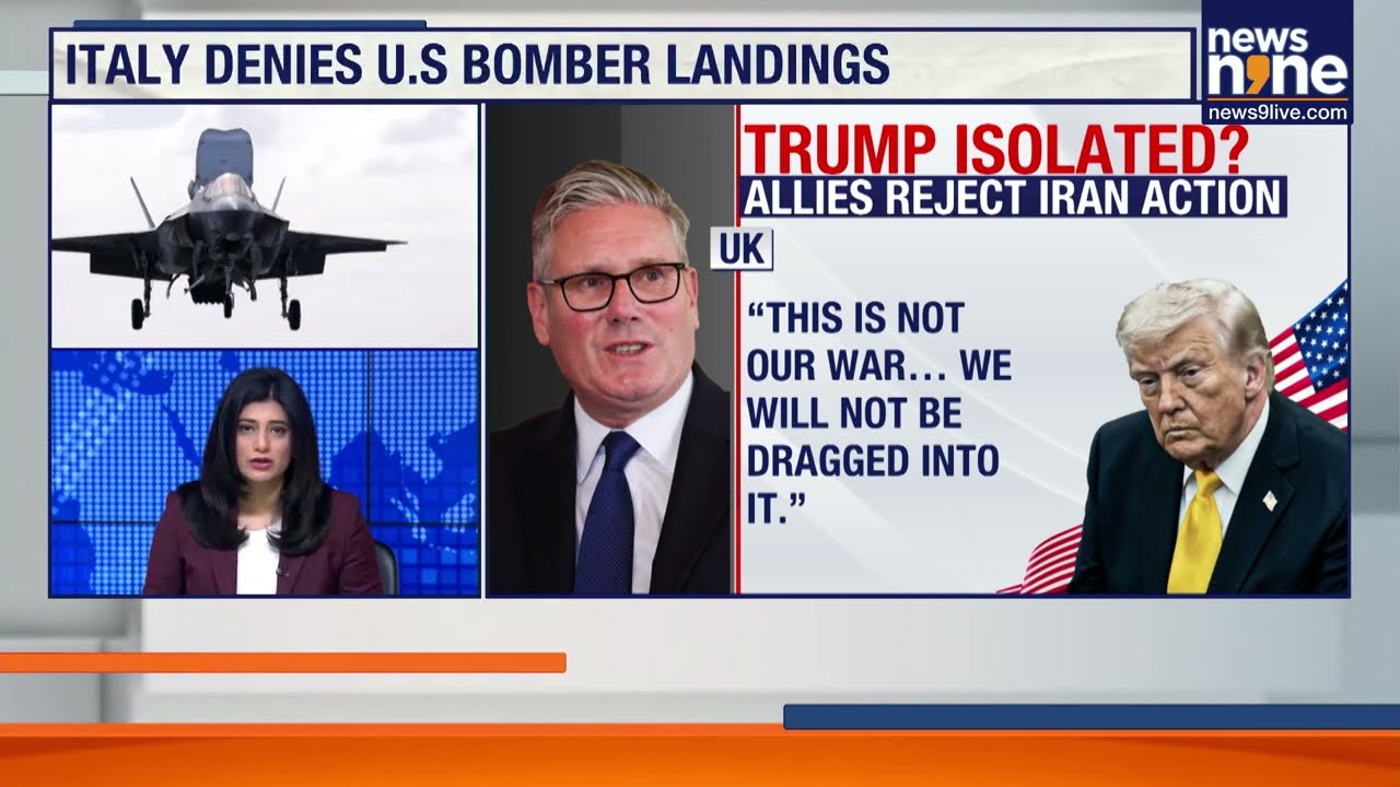 US-Europe Rift Deepens: Allies Block Military Access Over Iran Conflict | News9