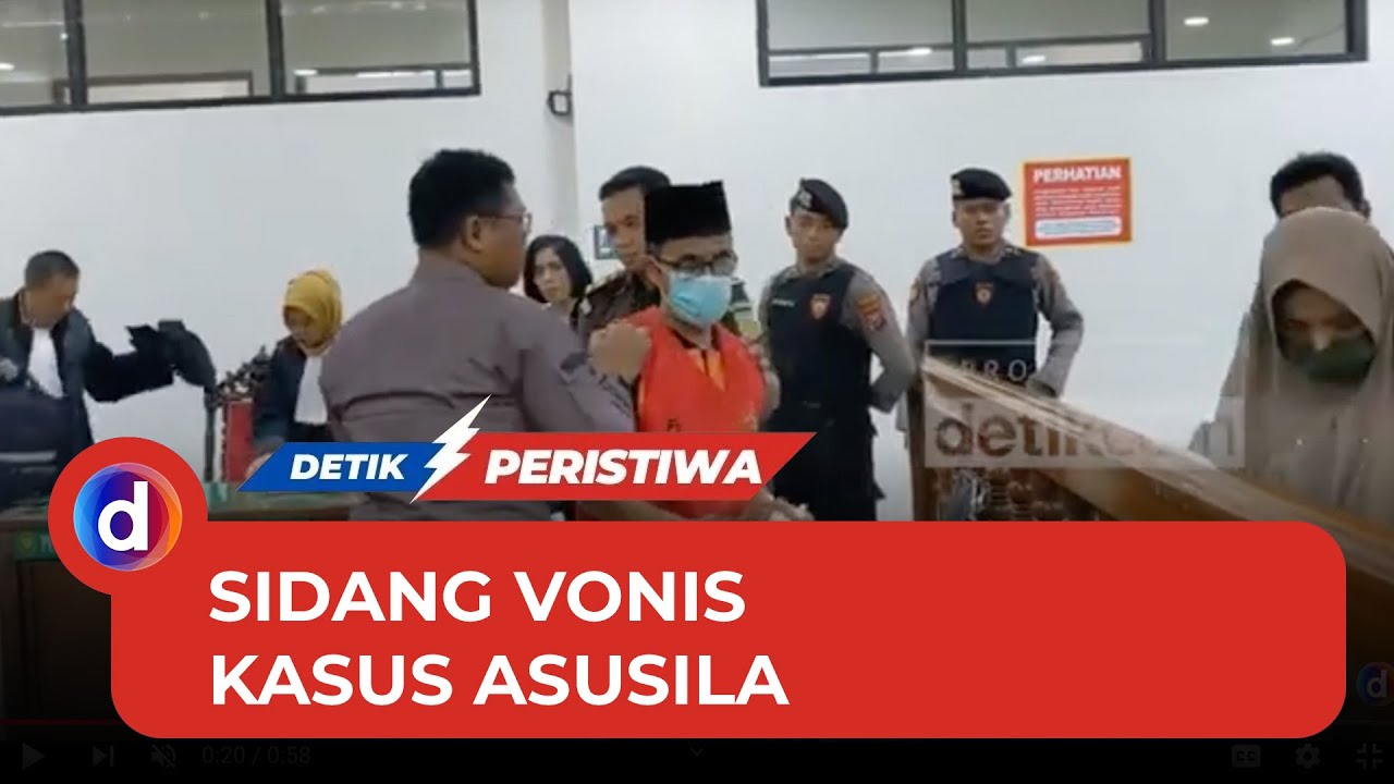 Terbukti Hamili Santri, Kiai di Trenggalek Divonis 14 Tahun Bui