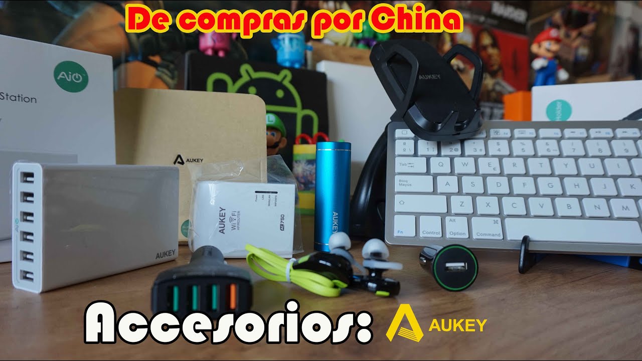 De compras por China: Accesorios AUKEY (Powerbanks, Qualcomm, Qi charger...)