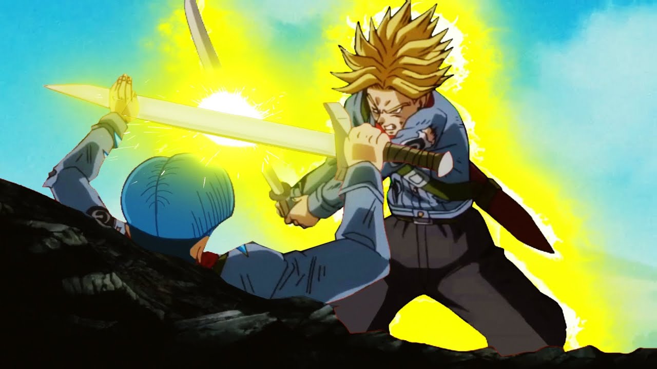 Future Trunks meets his alternate self [Post-Goku Black Arc]