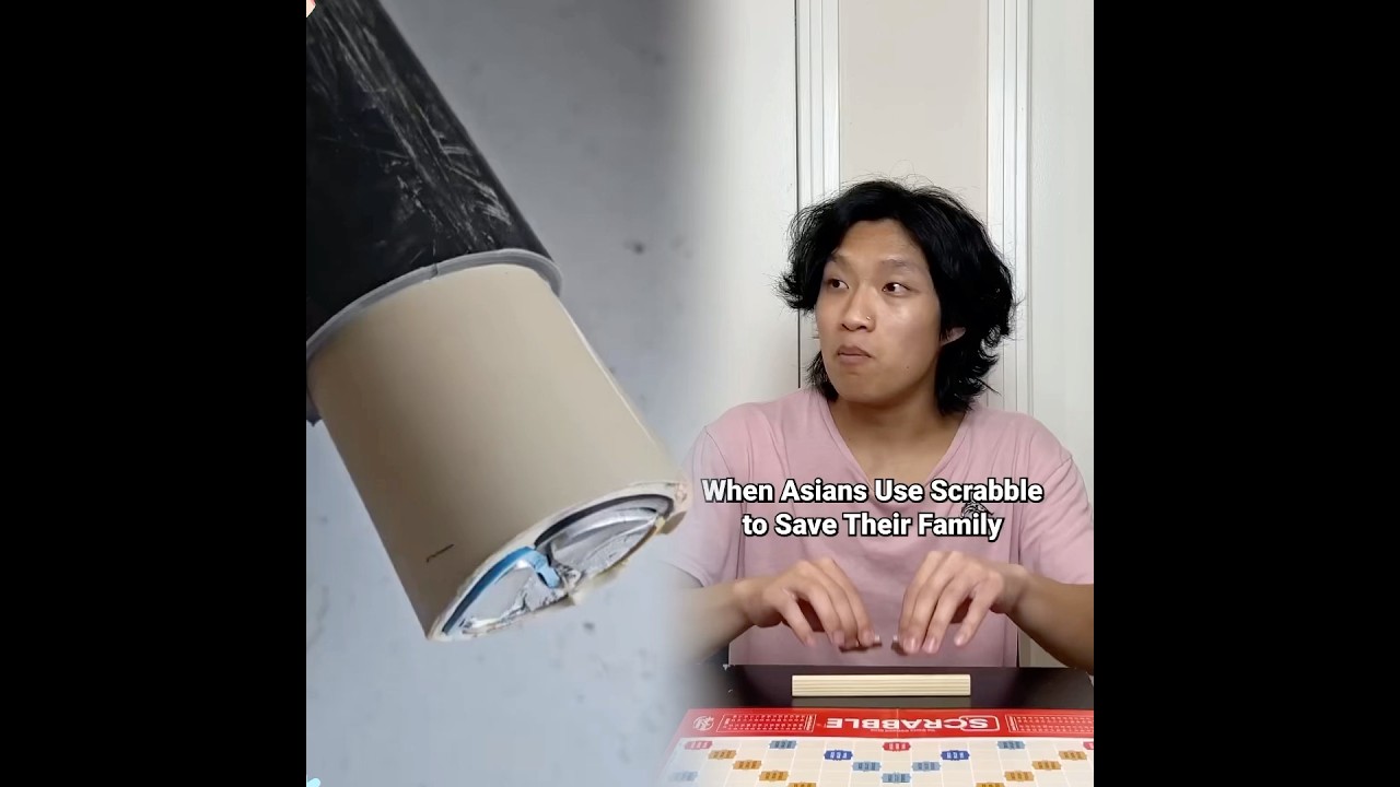When Asians Save Their Family Using Scrabble