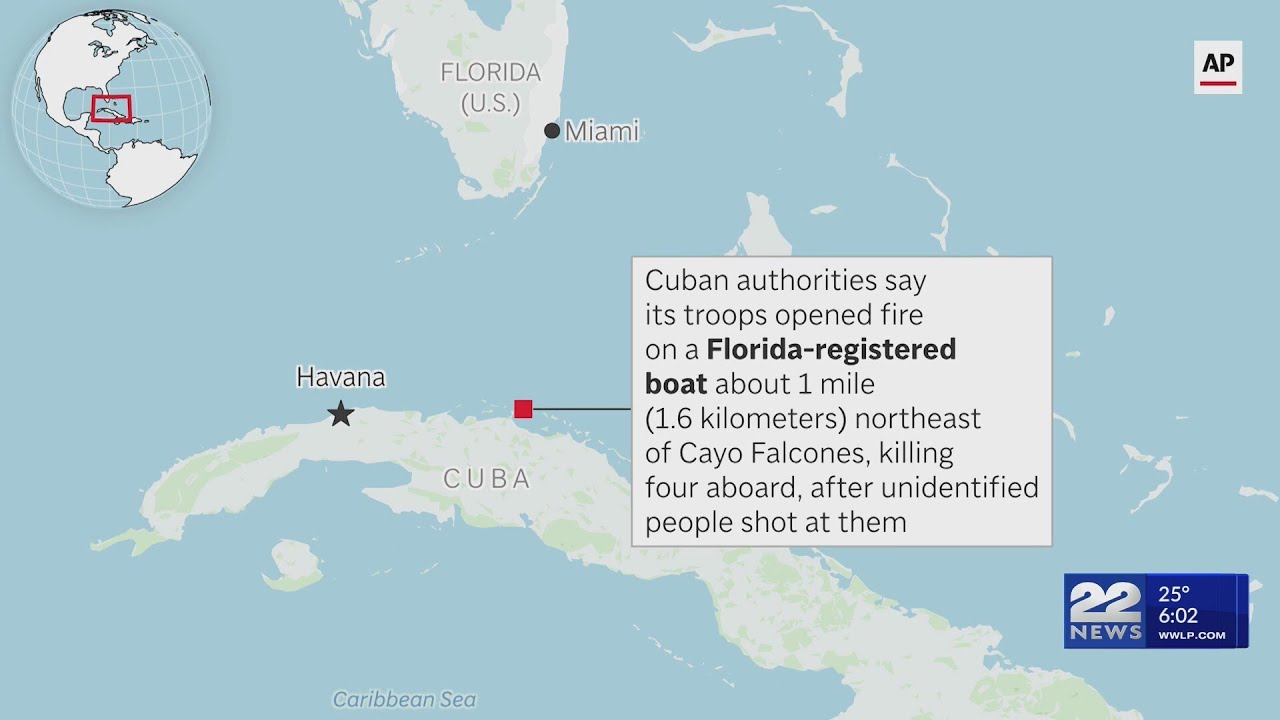 Four killed after shooting at Cuban soldiers