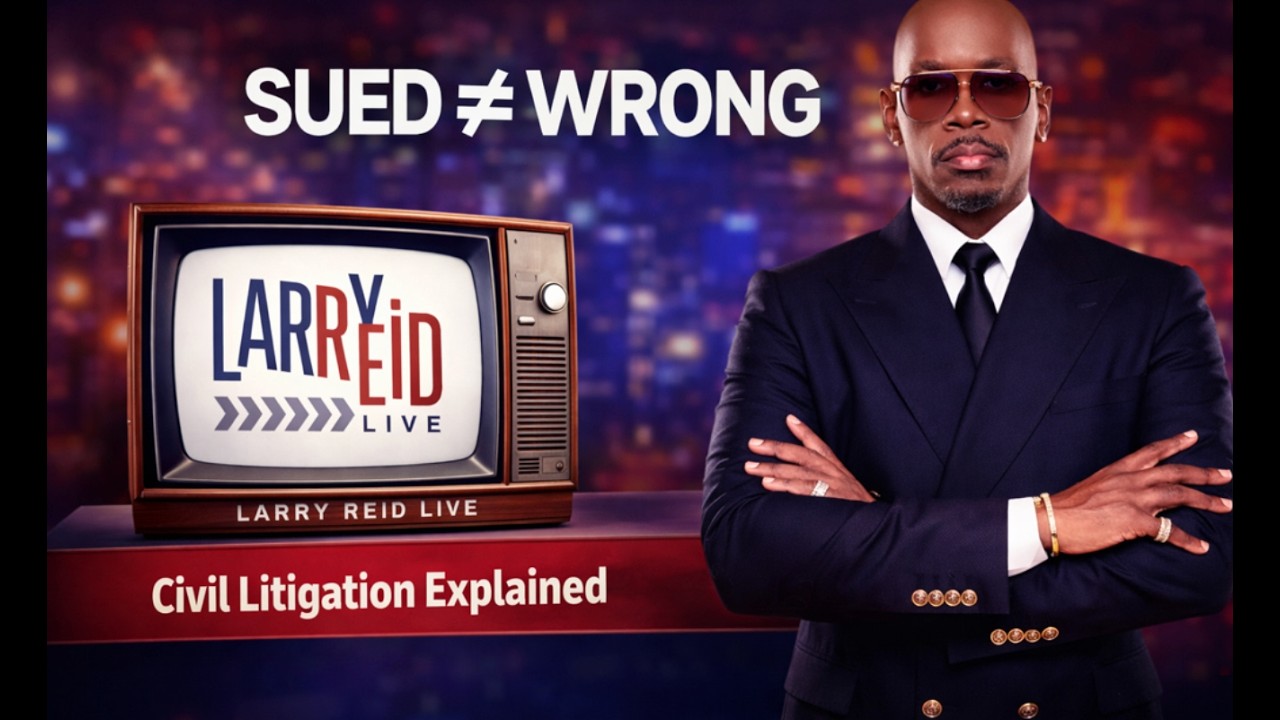 Civil Litigation Explained | Larry Reid Live