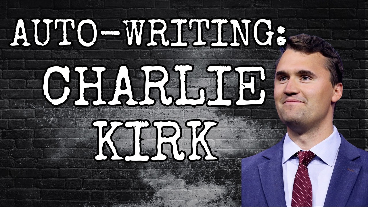 AUTO WRITING: CHARLIE KIRK