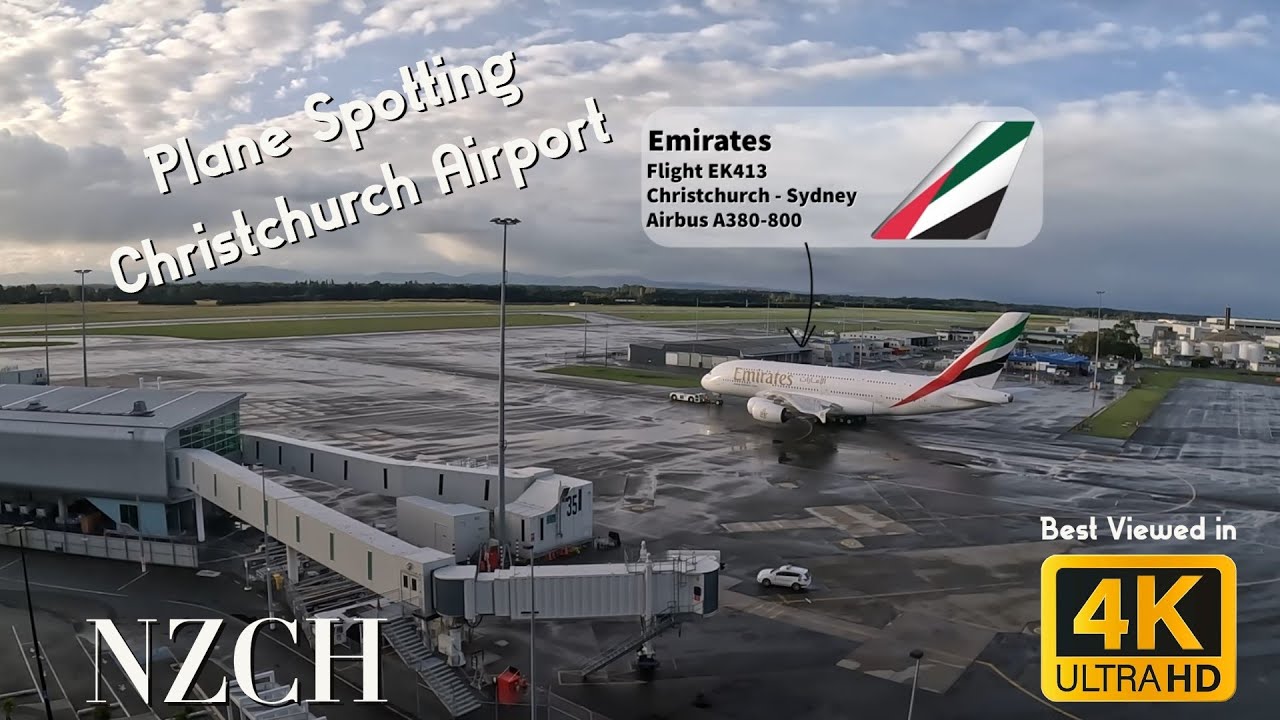 Airport Timelapse - Christchurch NZ - 8hrs in 18 minutes