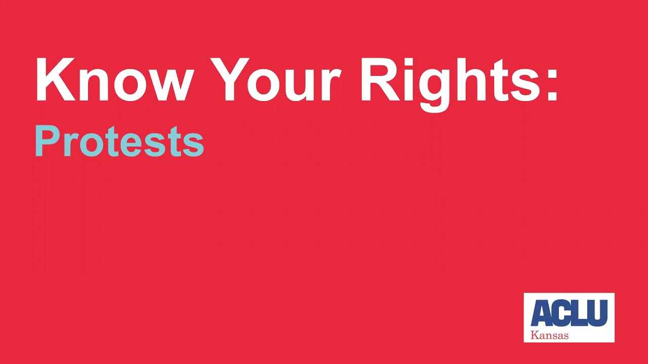 2021  Know Your Rights: Protests