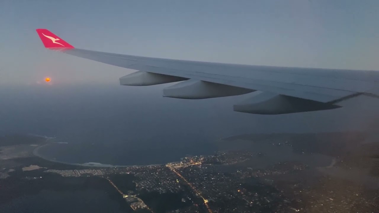 Landing in Sydney - Australia