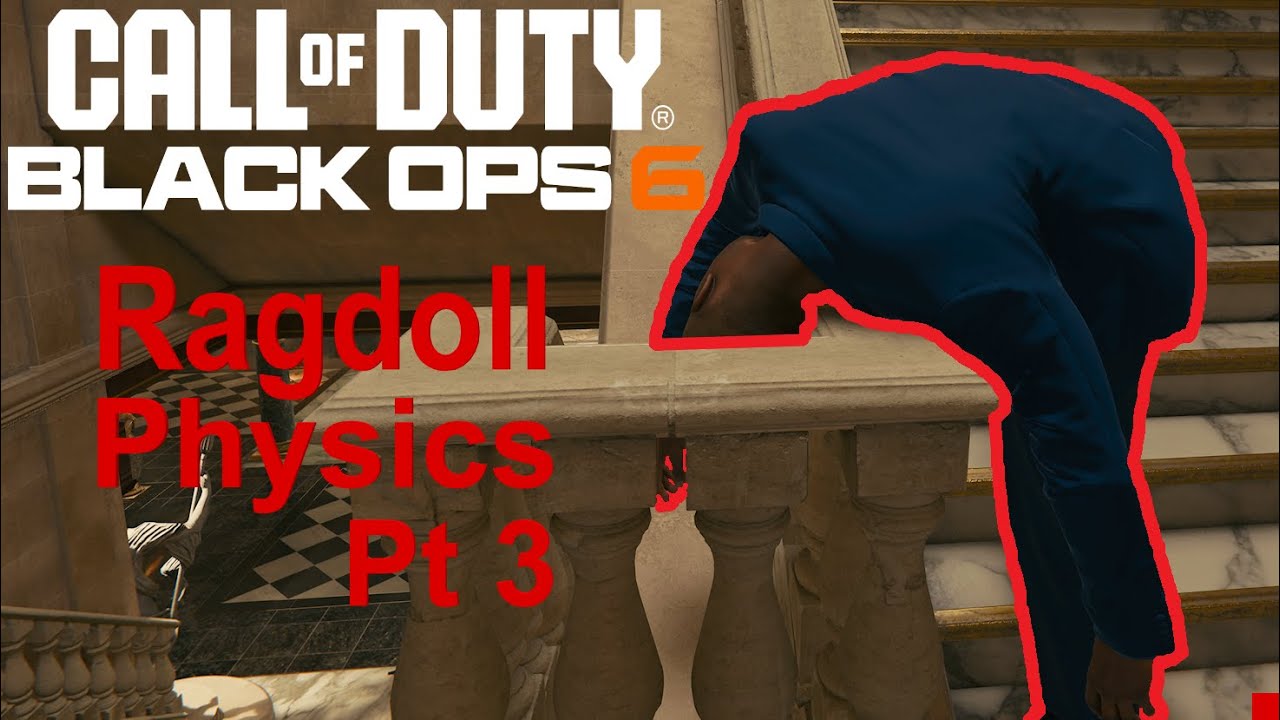 Call of Duty: BLACK OPS 6 | Ragdoll Physics & Showcase - Pt 3 [Xbox Series X]