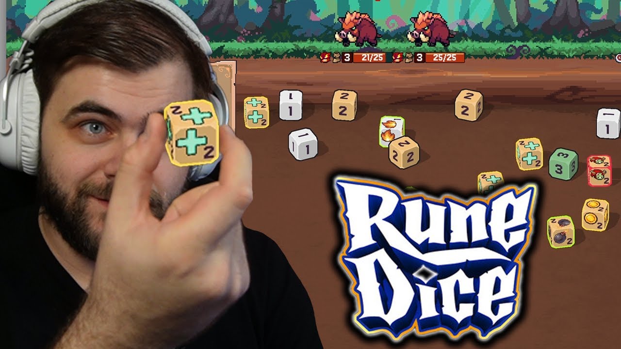 This could be the new HIT. Roguelite but you roll the dice - Rune Dice (Demo)