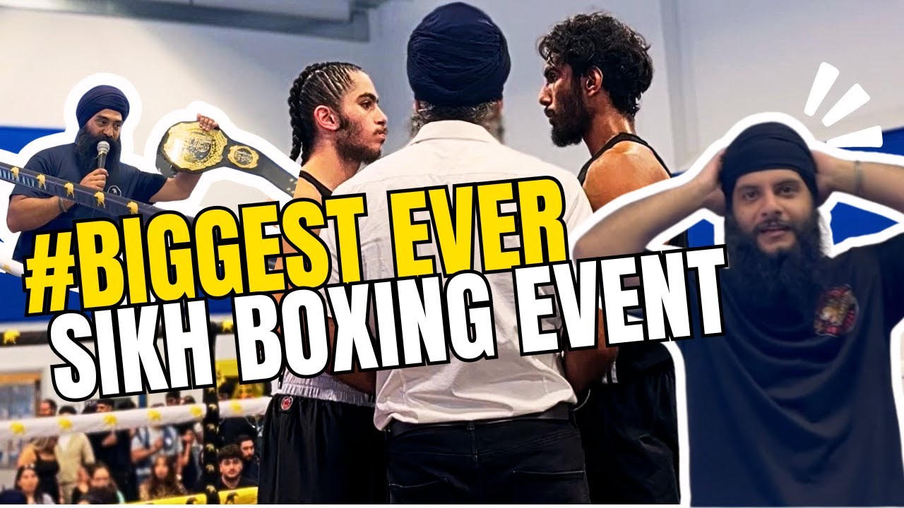 WE WENT TO THE BIGGEST SIKH BOXING EVENT IN THE WORLD! #GR8