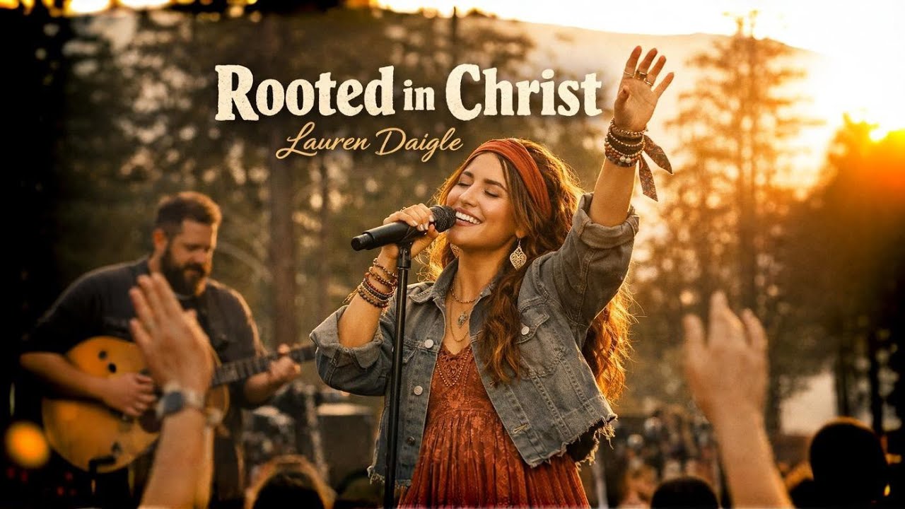 Lauren Daigle- Rooted in Christ 🌿 |Powerful Christian Worship Song |
