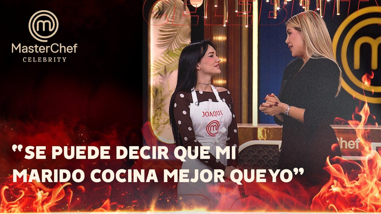 La Joaqui volvi&oacute; a Masterchef Celebrity y habl&oacute; de Luck Ra: 