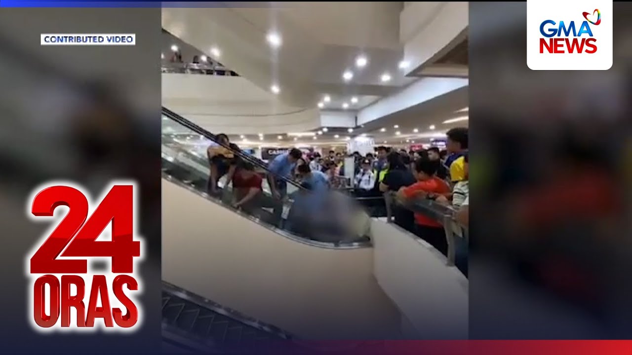 5-anyos, naipit ang kamay sa escalator | 24 Oras