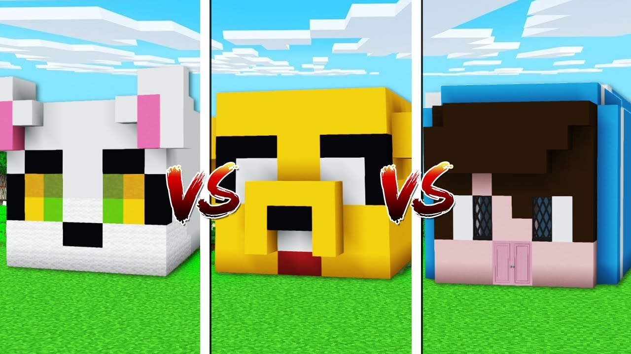 ¡CASA de MIKECRACK vs ACENIX vs SPARTA en MINECRAFT! 🏠🆚🏠 RETO DE CONSTRUCCIÓN de 10 SEG a 10 MIN