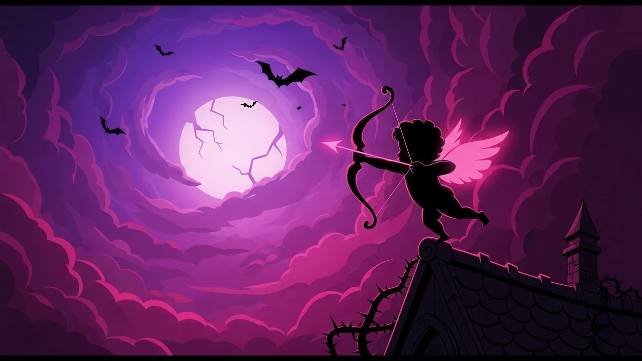 Cupid Missed the Heart — 1 Hour Loop | Horror Music for Valentine's Day