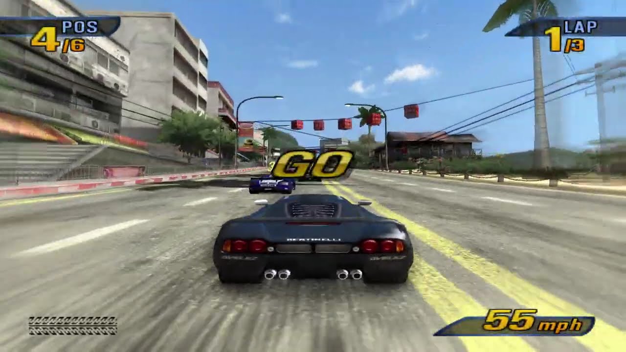(gameplay pra fundo de vídeo) Burnout 3 - Gameplay Pra Fundo de Vídeo #17
