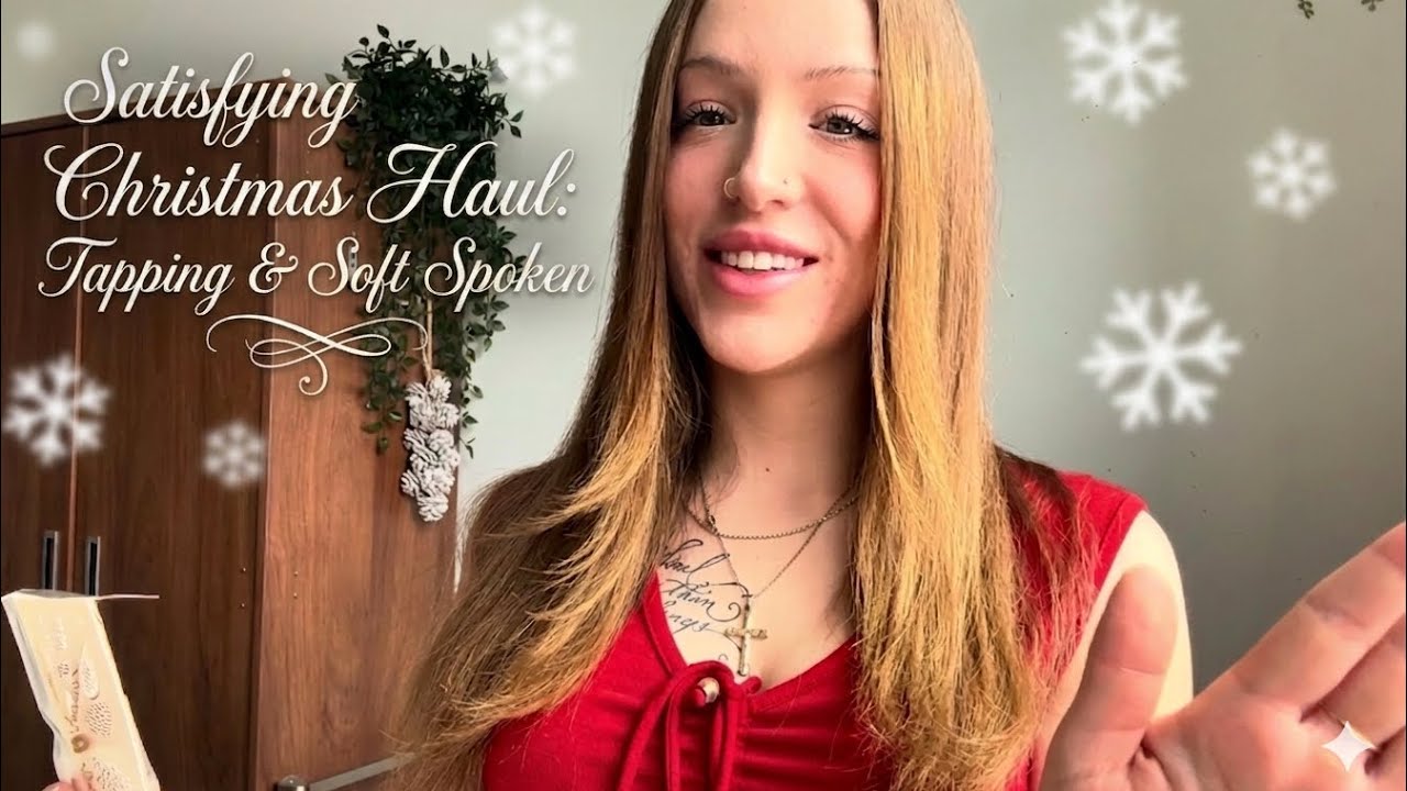 ASMR Рождественские подарки 🧑🏼‍🎄✨