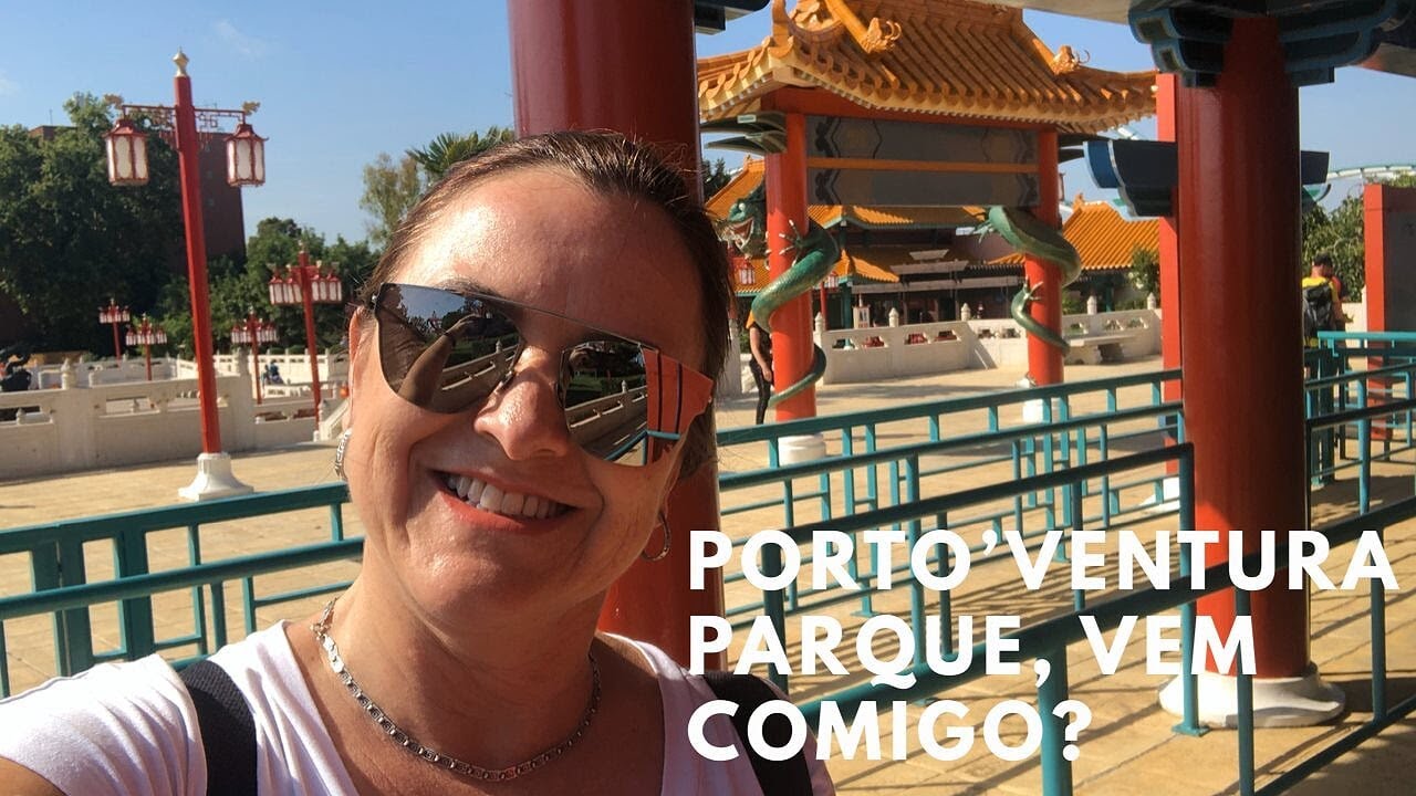 PORTO VENTURA PARQUE, NA ESPANHA, VAMOS CONHECER? // VAL VIAJA