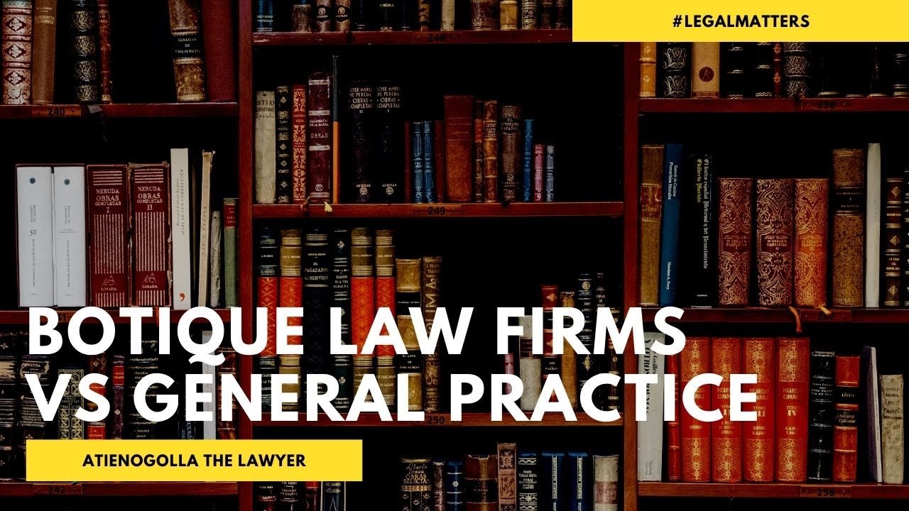 Botique Law Firms vs General Practice with Benjamin Njeru