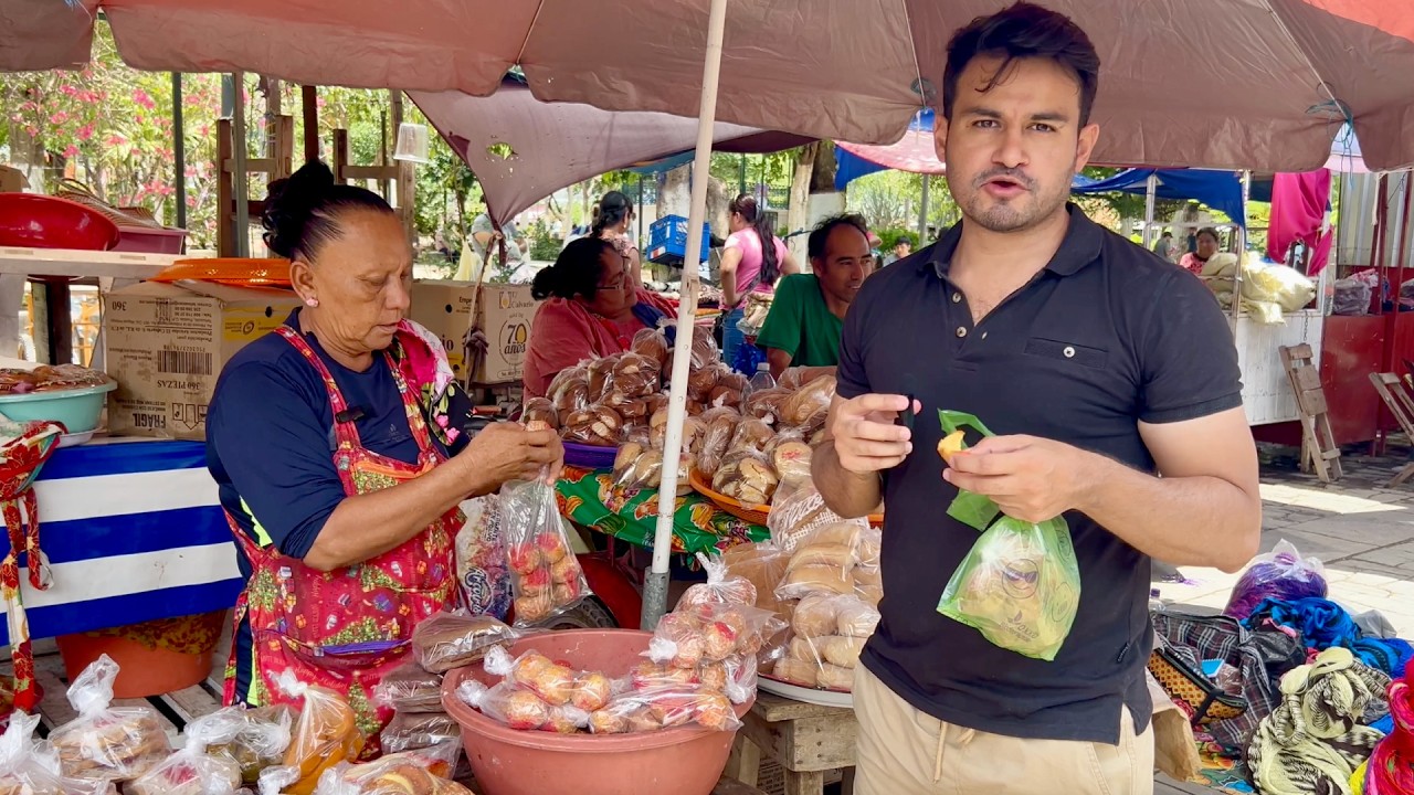 Probando comida EXÓTICA en Juchitán Oaxaca 