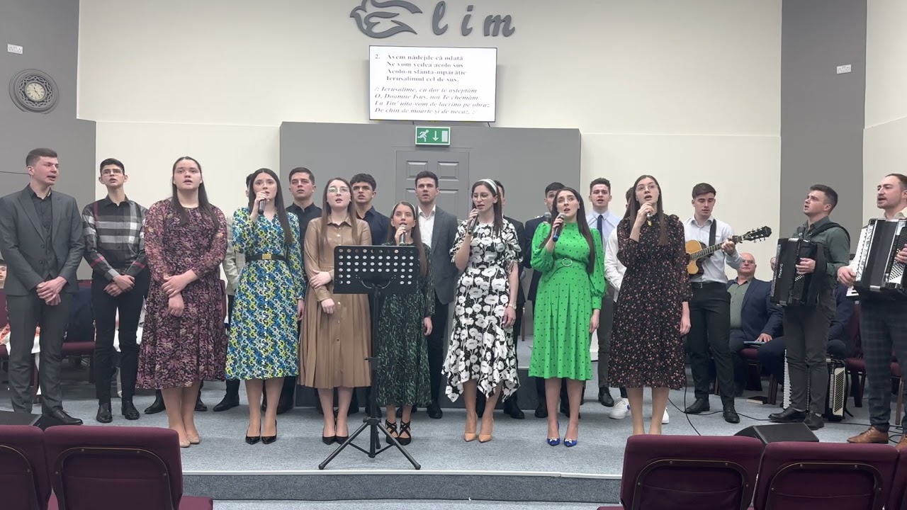 Tinerii bisericii Elim Dublin - Ierusalime cu dor te așteptăm! 23 Aprilie 2023