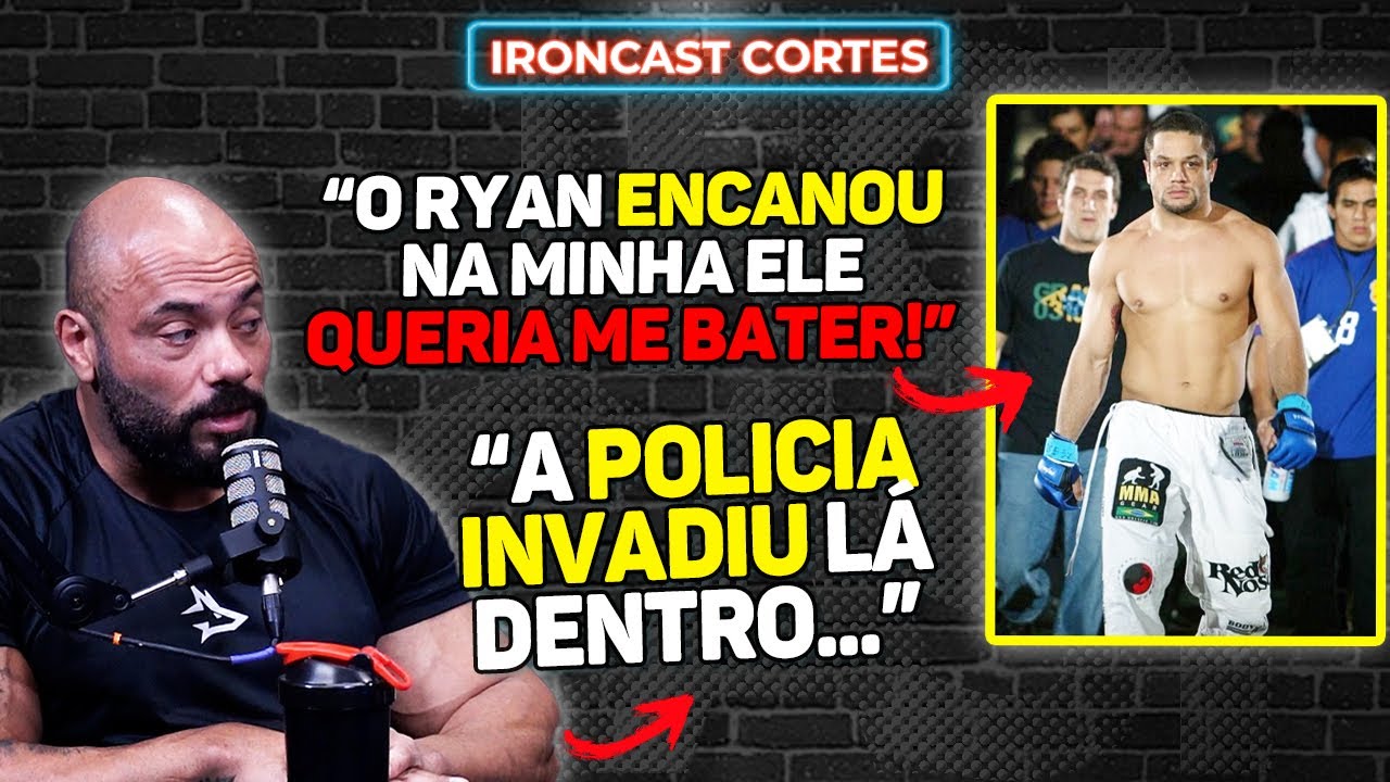 O DIA QUE BALESTRIN QUASE TRETOU COM RYAN GRACIE NO LOVE STORY - IRONCAST CORTES