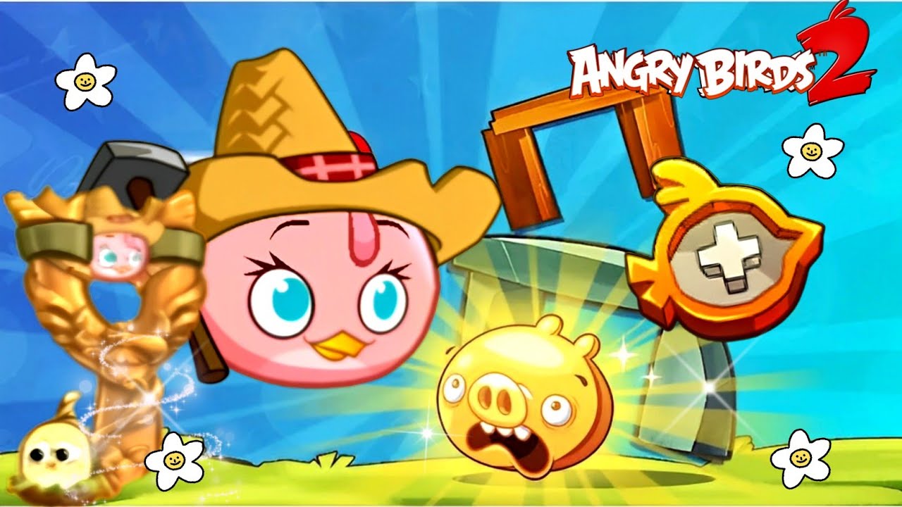Angry Birds 2 Golden Pig challenge with Stella 🕊️ - Gems used 60 🥺