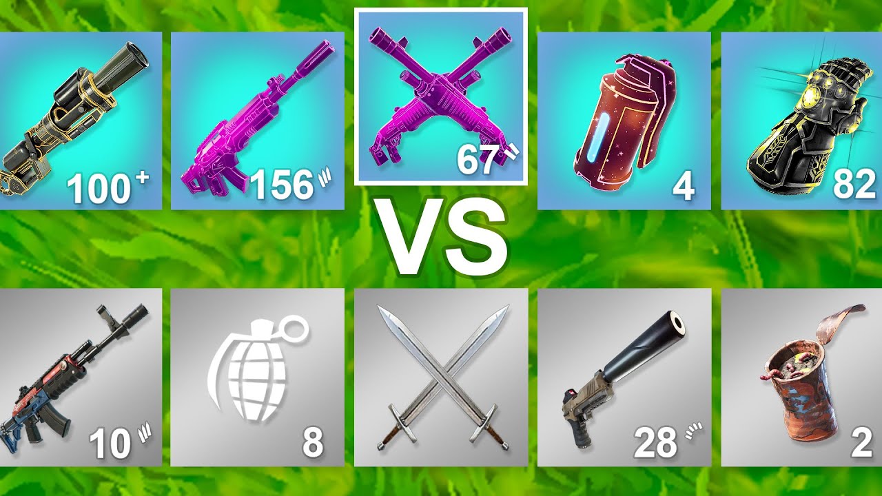 Fortnite But Everyone has EXOTIC vs COMMON ITEMS!