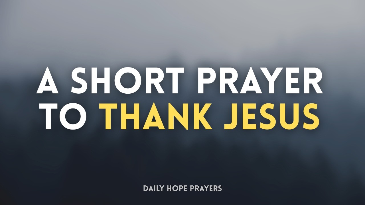 Start Your Day Right: A Powerful Morning Prayer to Thank God Today