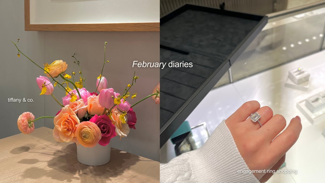 vlog. engagement ring shopping at Tiffany & Co. 💍 | moved to LA from the Bay Area at 26 years old 🤭