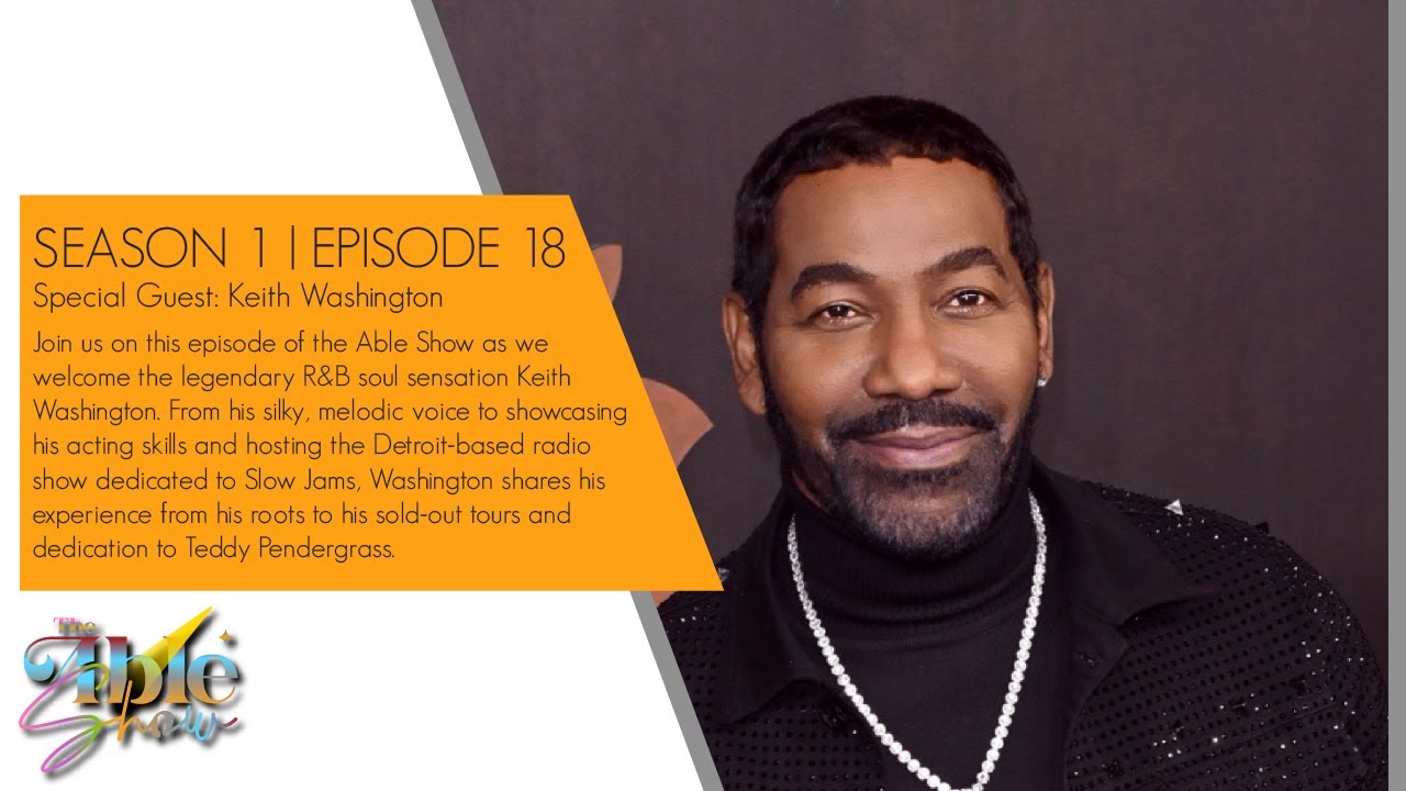 Legendary R&B Soul Sensation Keith Washington
