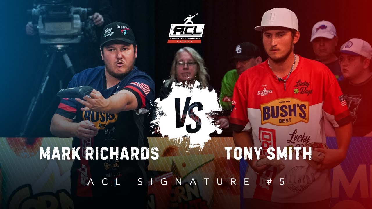 Mark Richards vs Tony Smith | Epic Cornhole Singles Final | ACL Signature 5 Utica, NY
