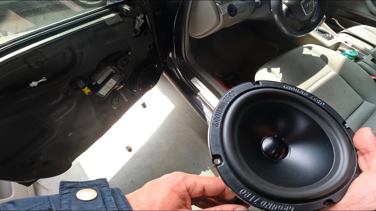 Audi A4 B6 B7 Door Panel Removal / Speaker  Replacement