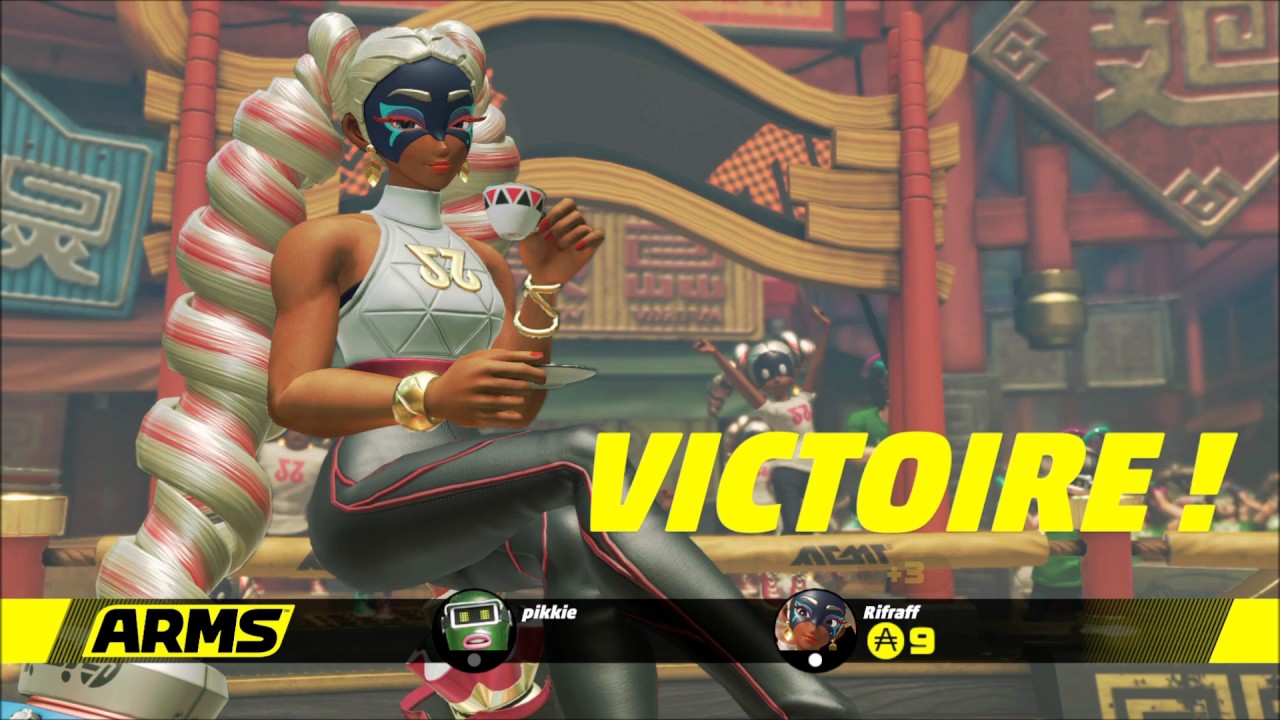 Arms : Twintelle gameplay