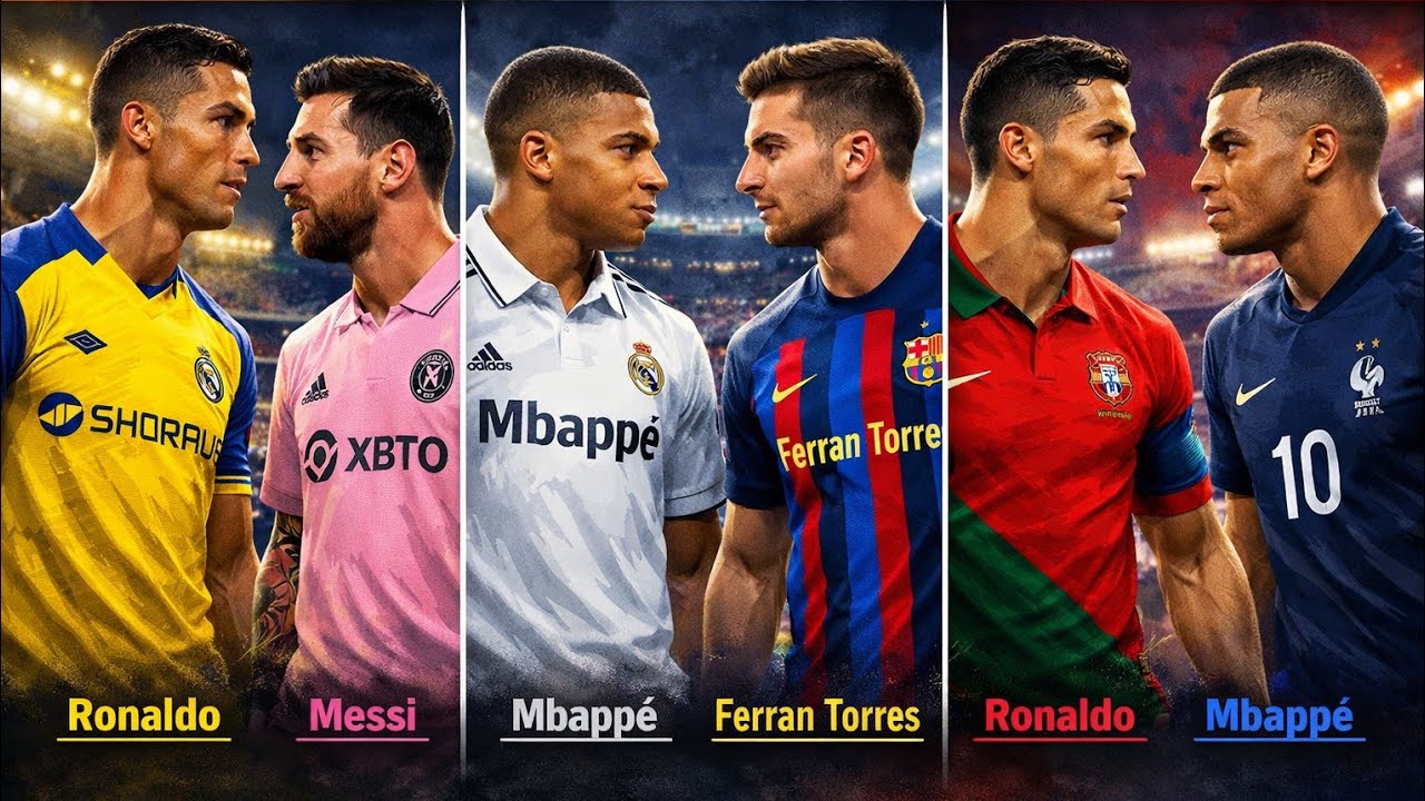 لعبنا انا و صاحبي لي بنفس الوقت يوتيوبر٣ مباريات مجنونة في efootball رونالدو ضد ميسي+كلاسيكو+منتخبات