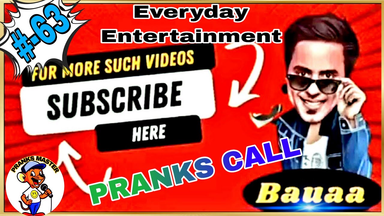Bauaa Non Stop 33Mini prank call (Part-63) bauaa and nand kishore bairagi ki comedy 