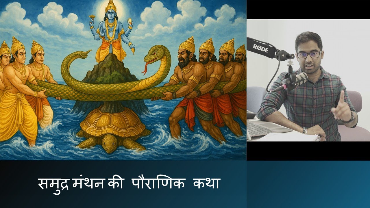 समुद्र मंथन की पौराणिक कथा | The Complete Story from Vishnu Purana | Samudra Manthan