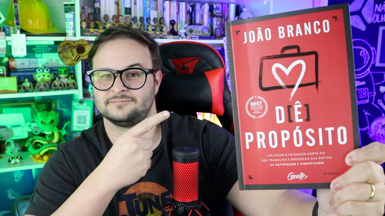 Livro Dê propósito - João Branco