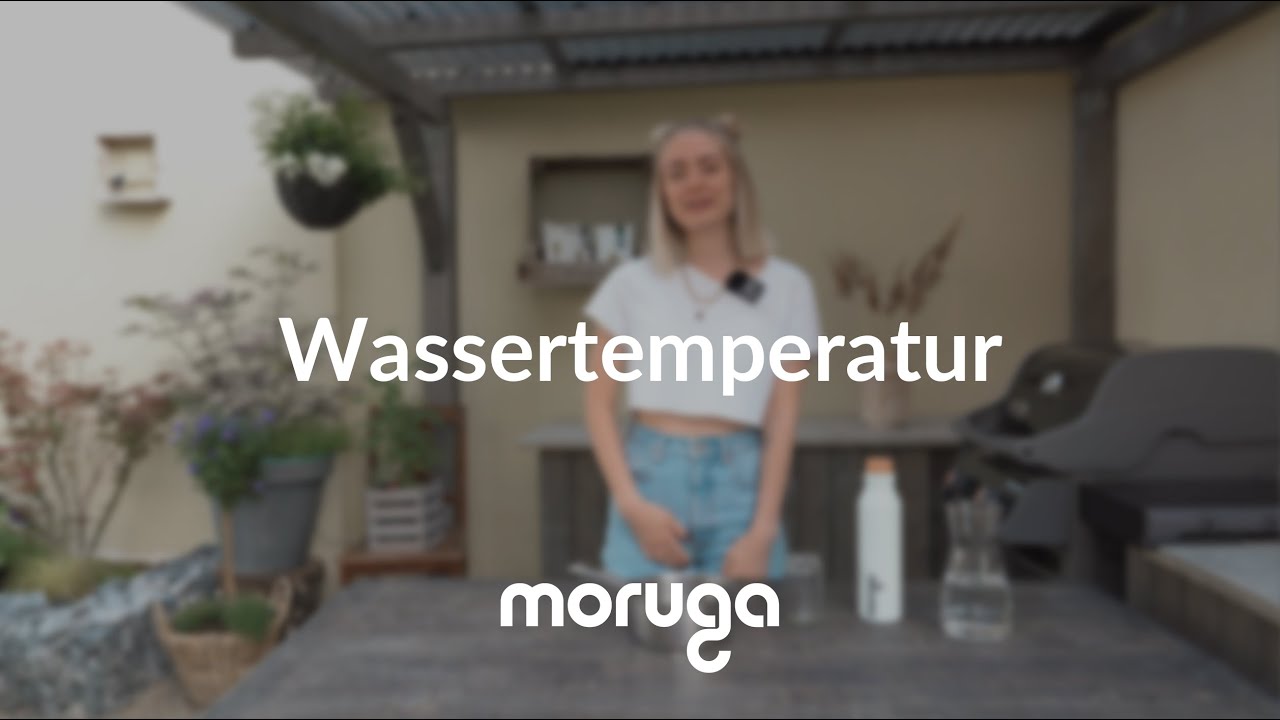 Die optimale Wassertemperatur