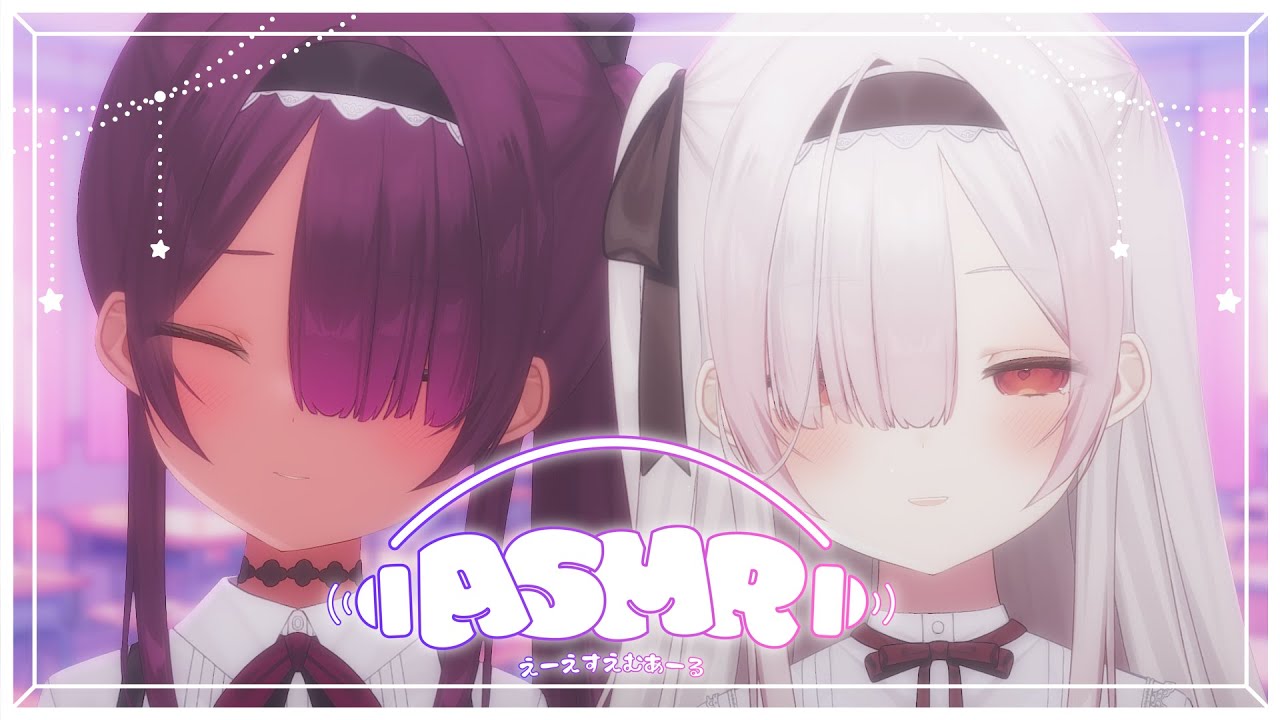【ASMR VOD】Twin ASMR | Slime, Whispering & more ♡