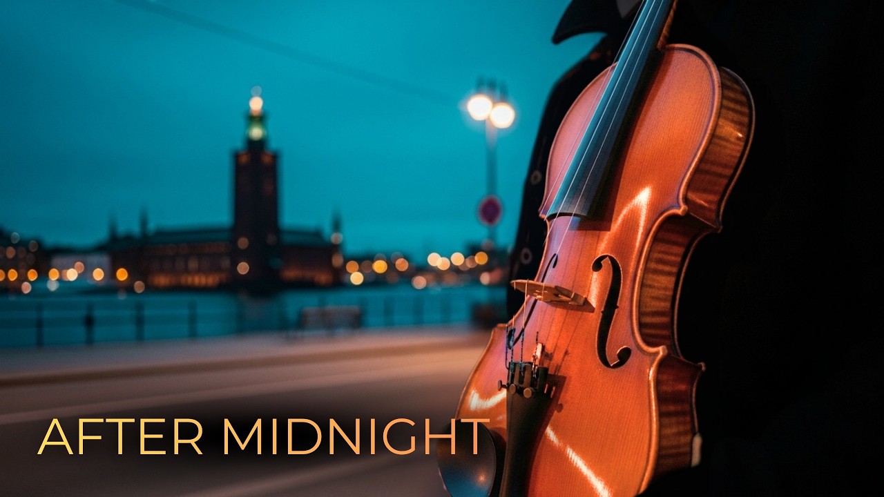 Violin for Empty Streets (Vol.15) | Urban Night Instrumental Music | Stockholm